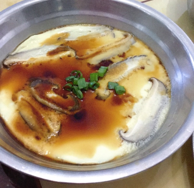 鲜香菇蒸蛋