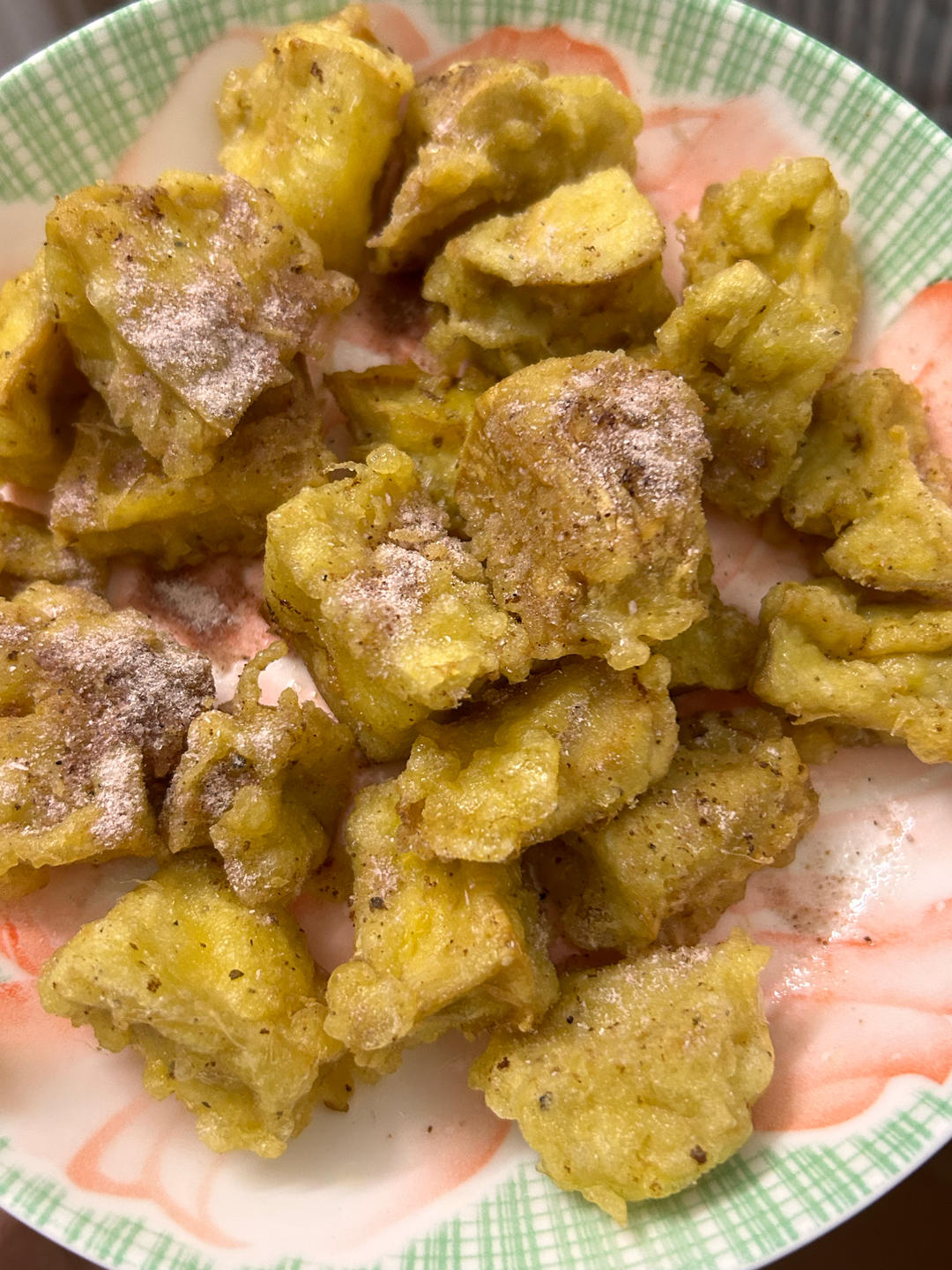 菇如其名的椒盐炸杏鲍菇