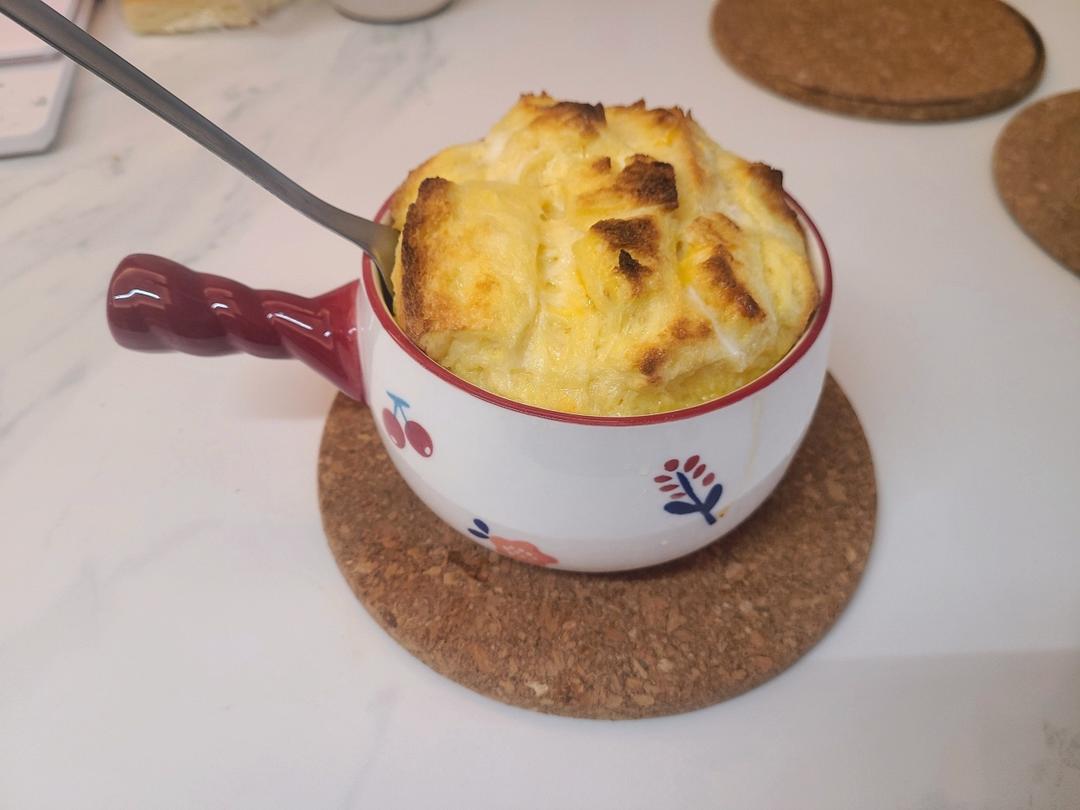 超级简单吐司布丁（烤箱版）