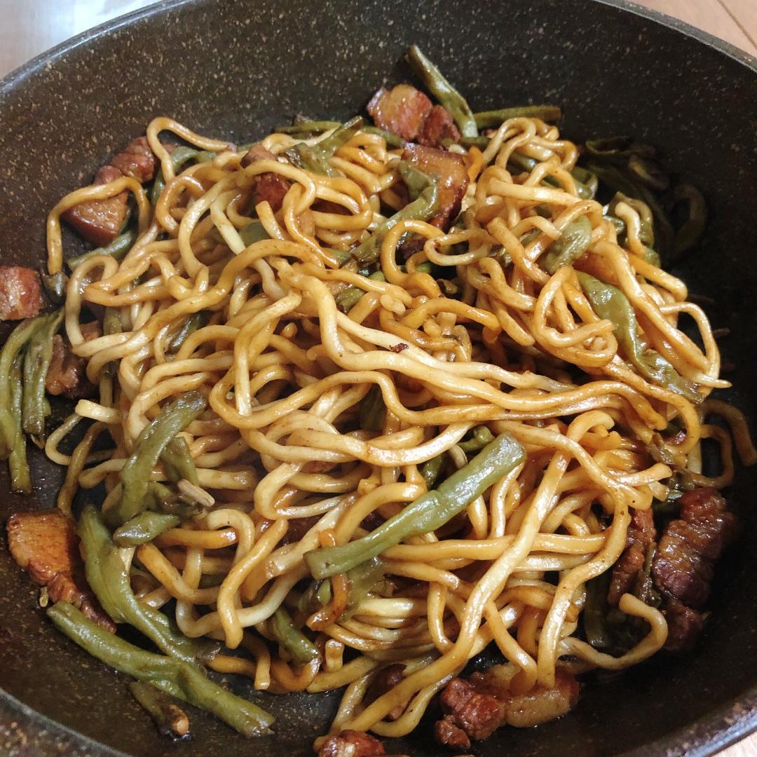 豆角焖面