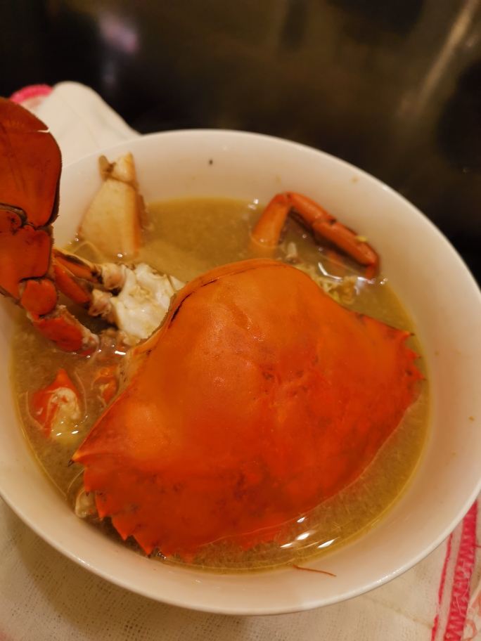 独家秘制老酒炖螃蟹的做法