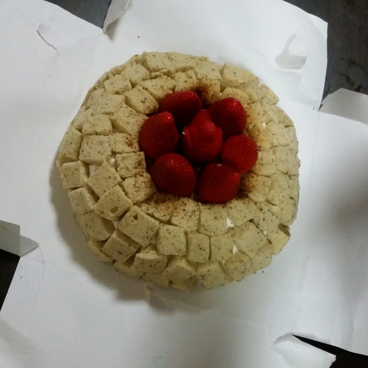 果子学校红茶戚风蛋糕