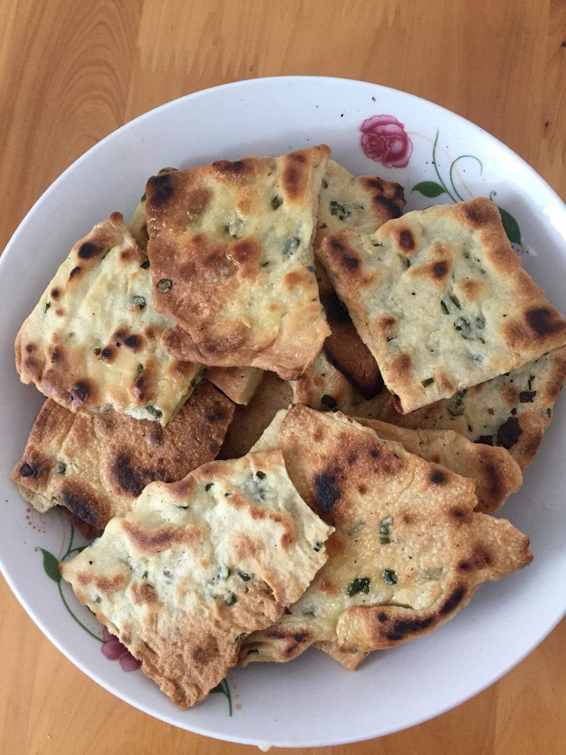 无糖版的香葱小苏打饼干