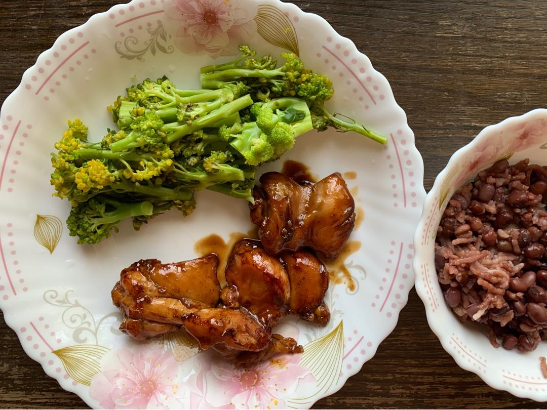 照烧鸡腿饭
