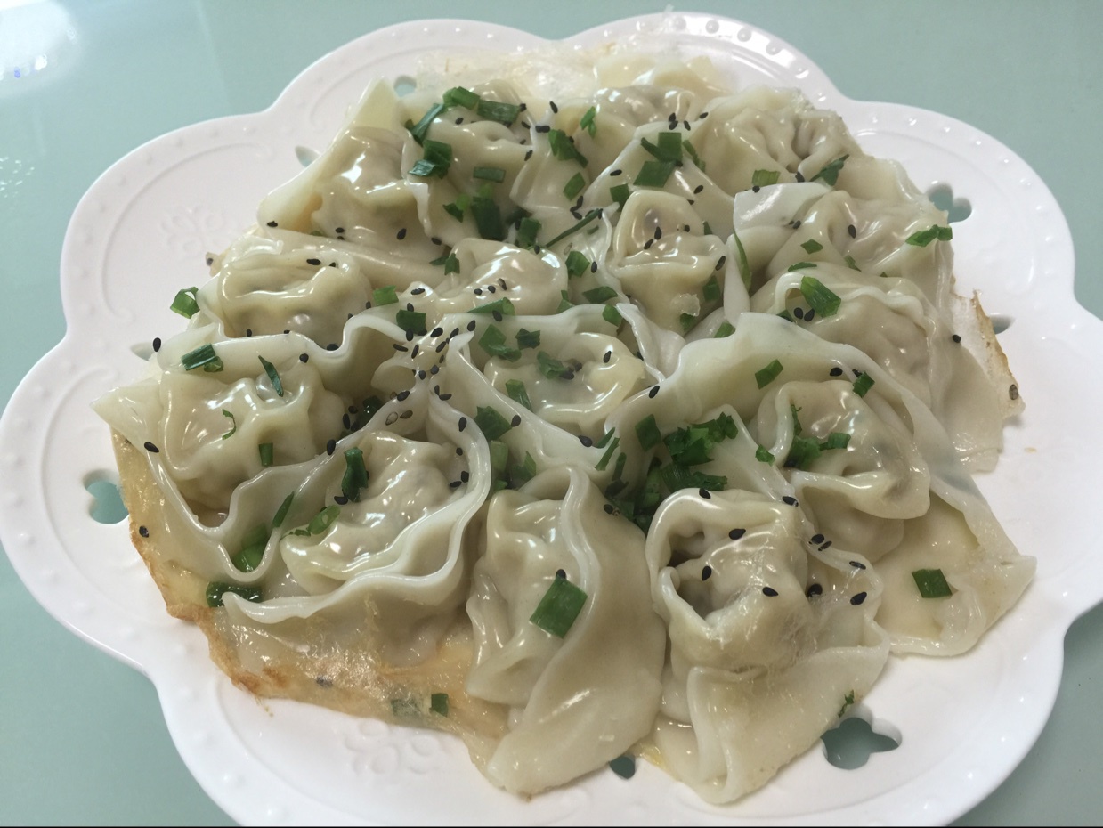 独居食趣-生煎小馄饨