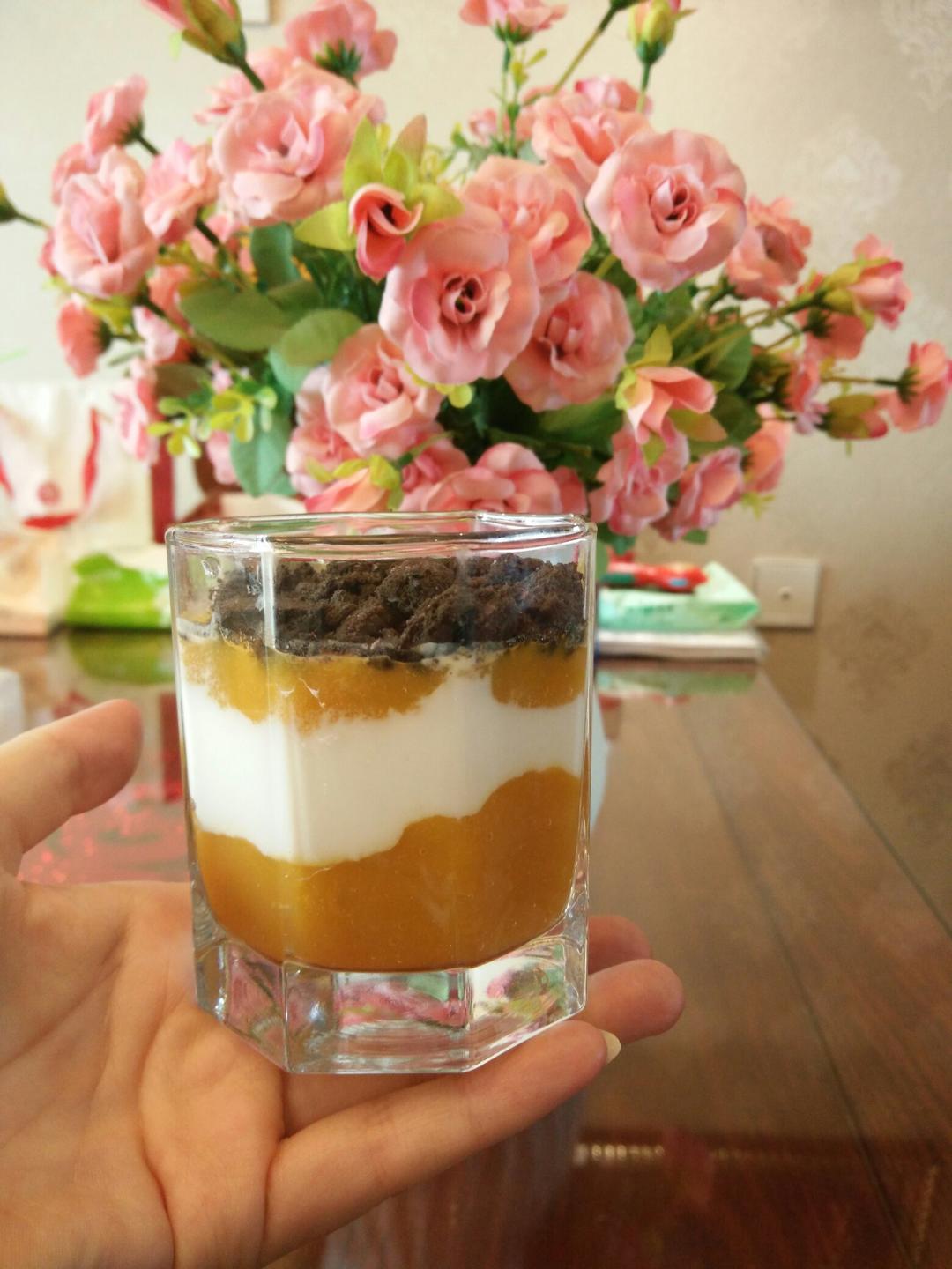 芒果酸奶木糠杯