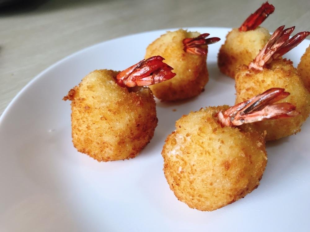 土豆芝士虾球
（媲美必胜客）