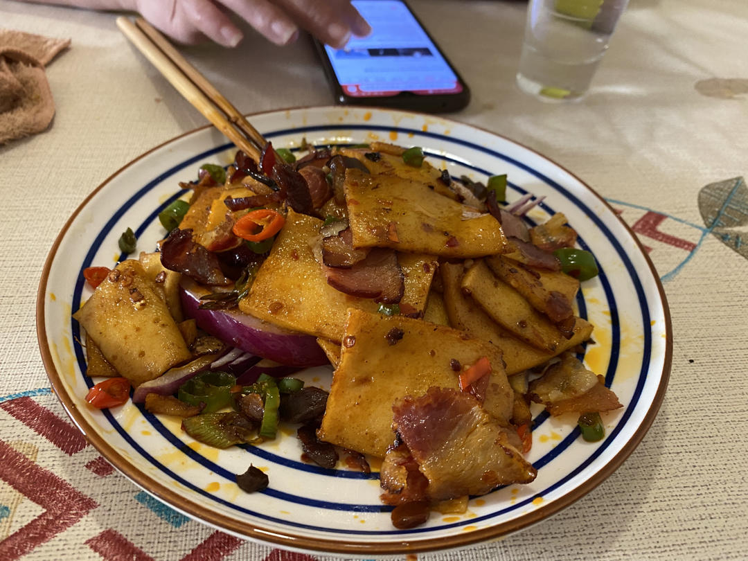 干锅千页豆腐
