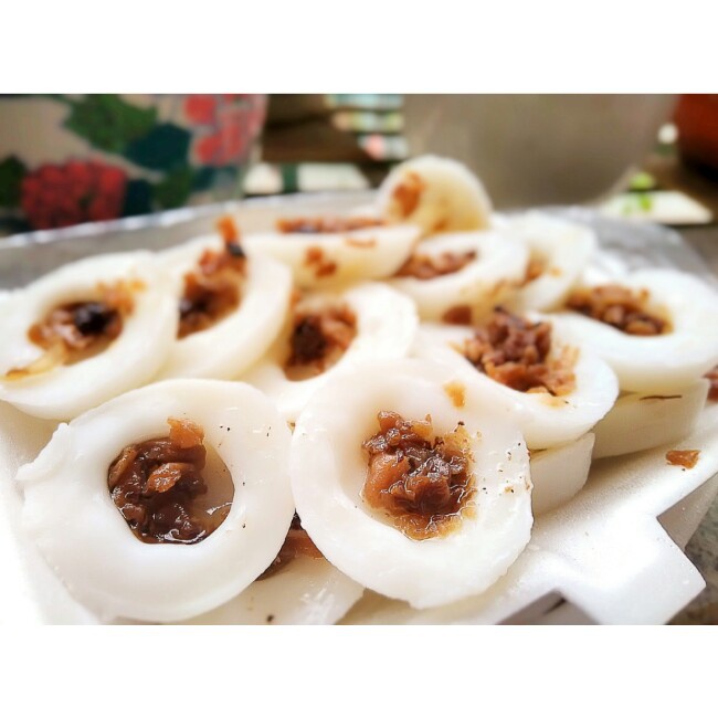 婷子不是亭子啊啦做的潮州咸水果