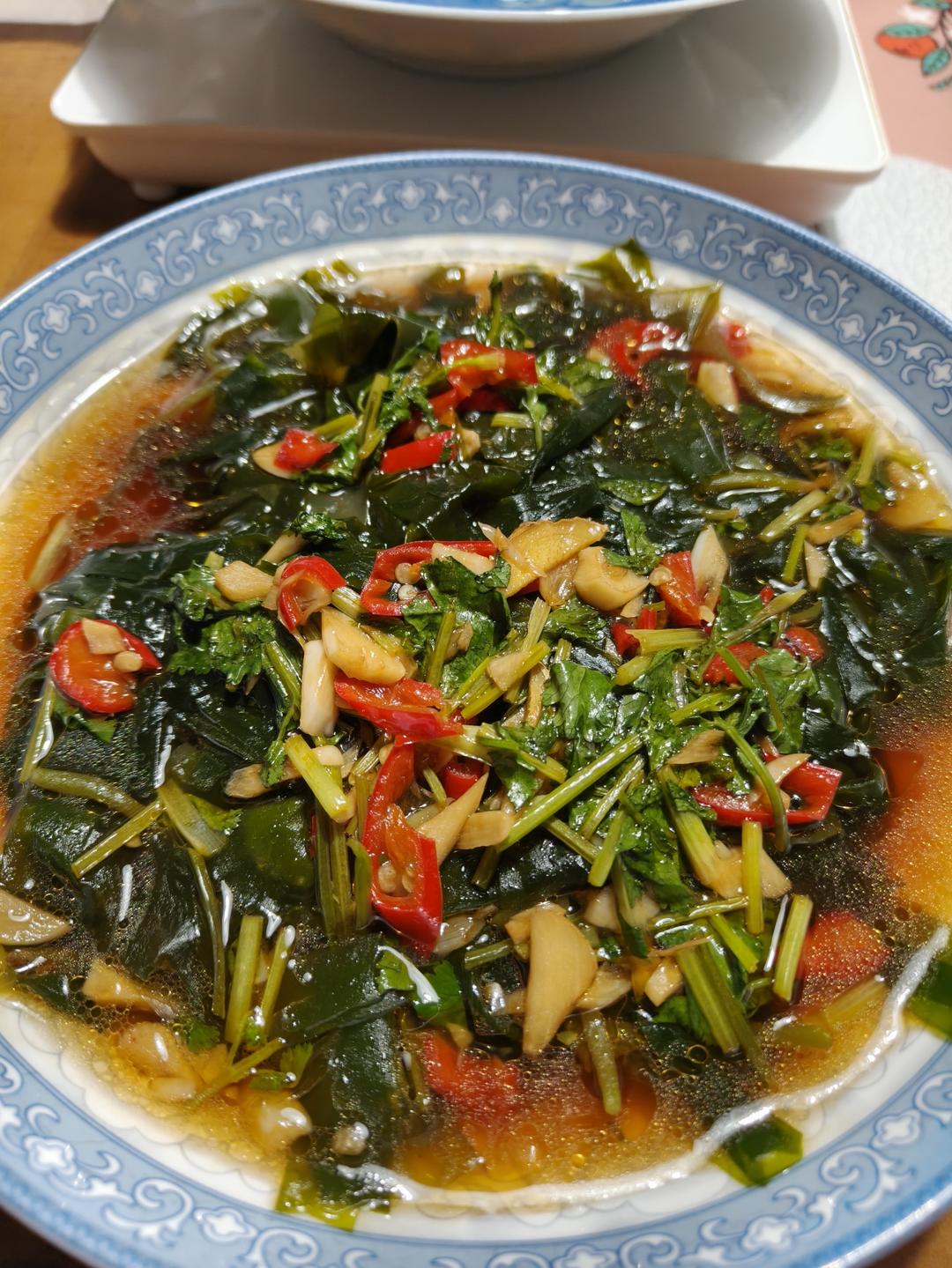 凉拌酸辣海带丝