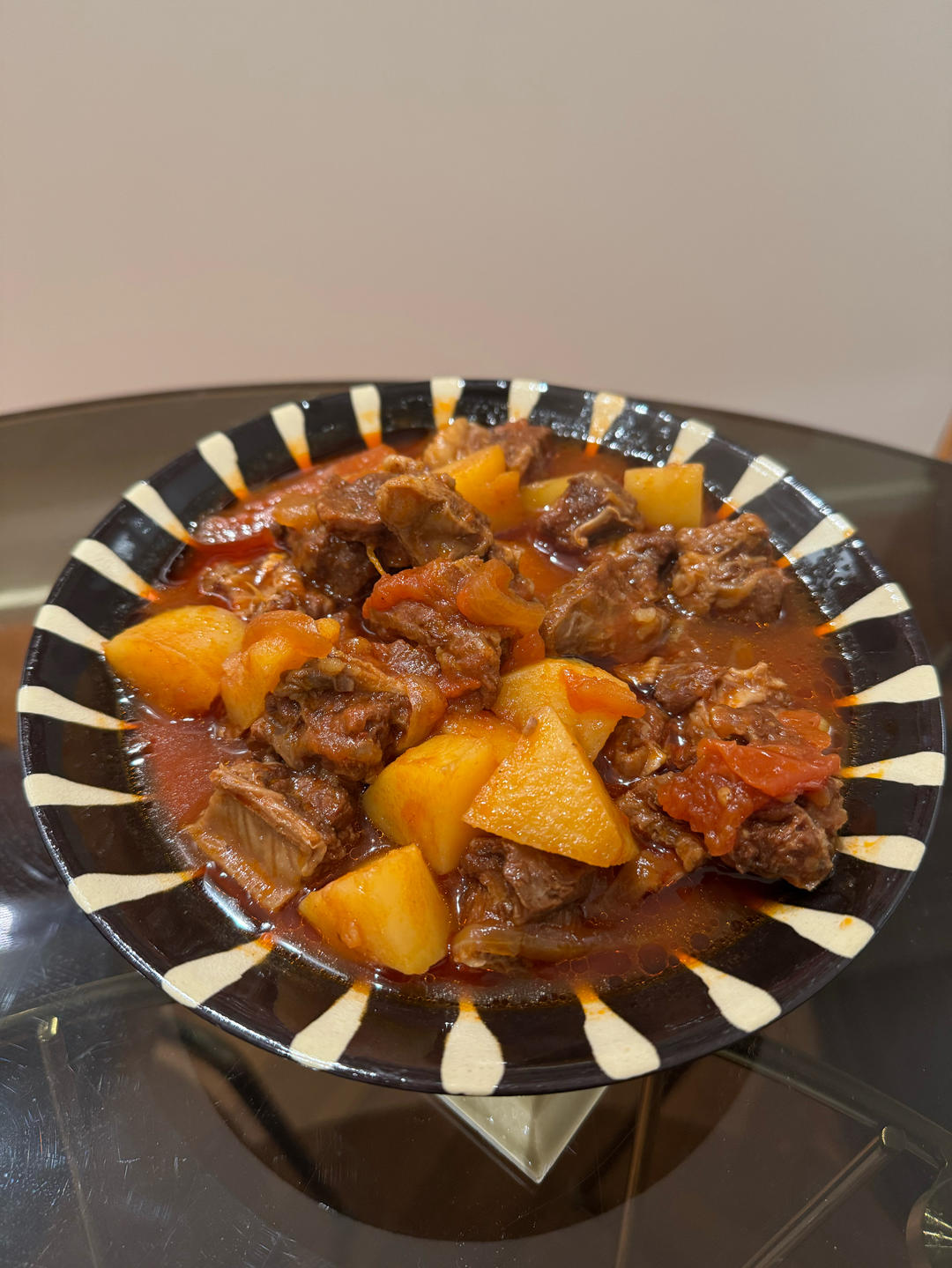 番茄土豆牛肋条（懒人高压锅电饭煲版本）