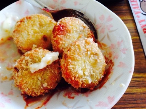 可乐饼 （肉末洋葱土豆饼）