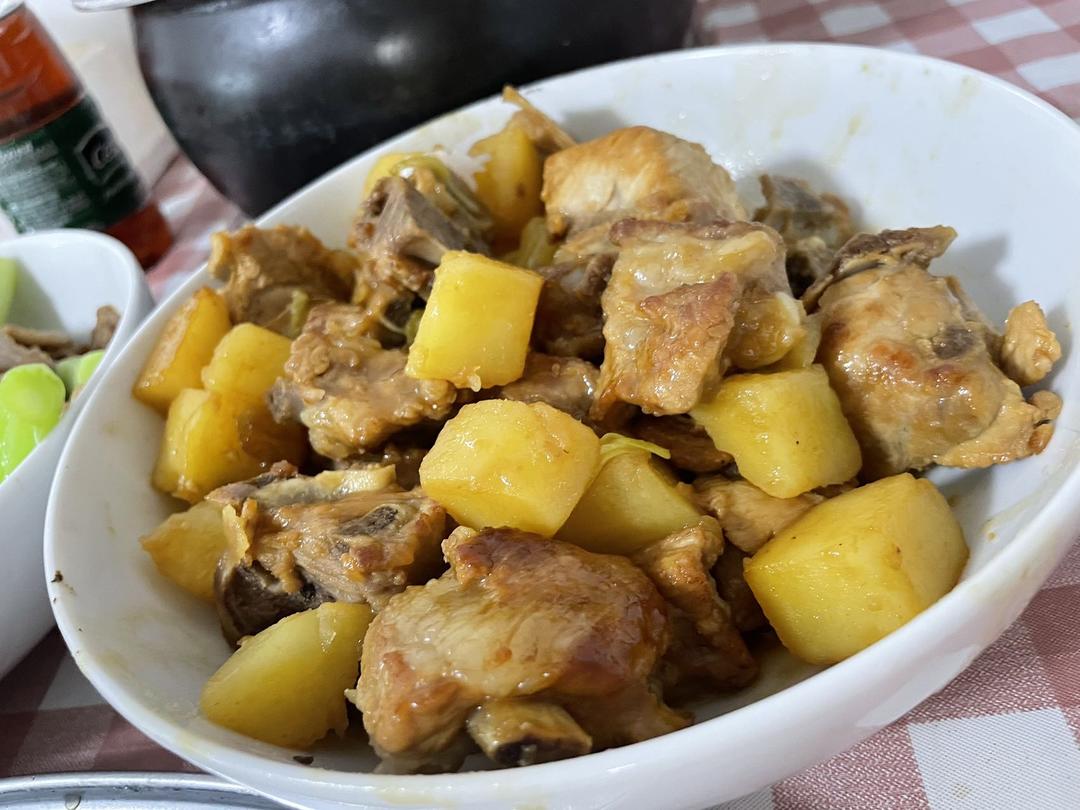 🔥巨好吃的红烧排骨炖土豆❗️懒人版轻松做拿手菜
