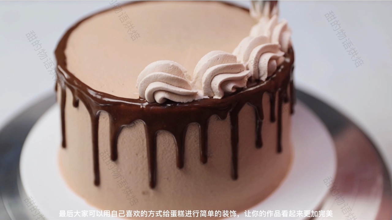 🔥巧克力控必学｜零难度巧克力橙子蛋糕教程的做法 步骤28