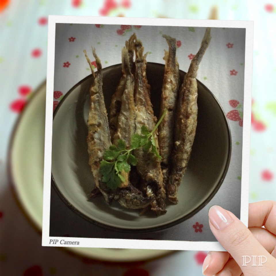 香煎椒盐多春鱼