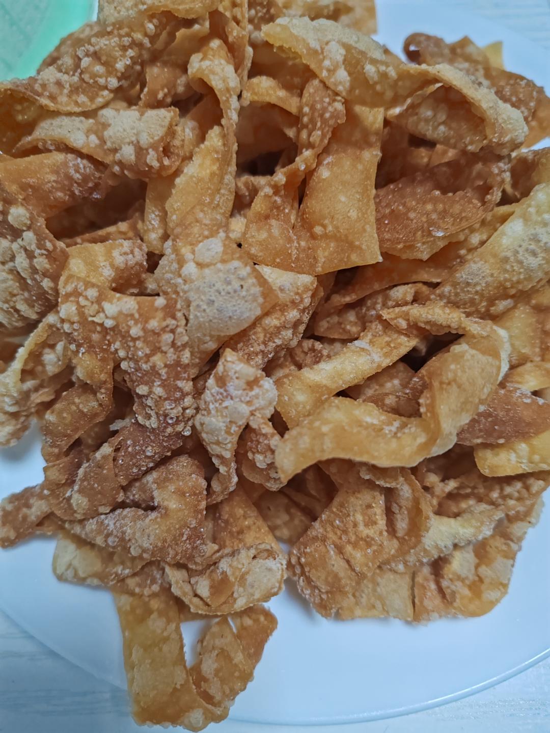 馄饨皮小零食