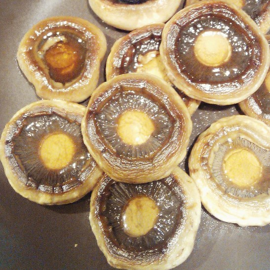 保留最原始鲜味儿的煎口蘑