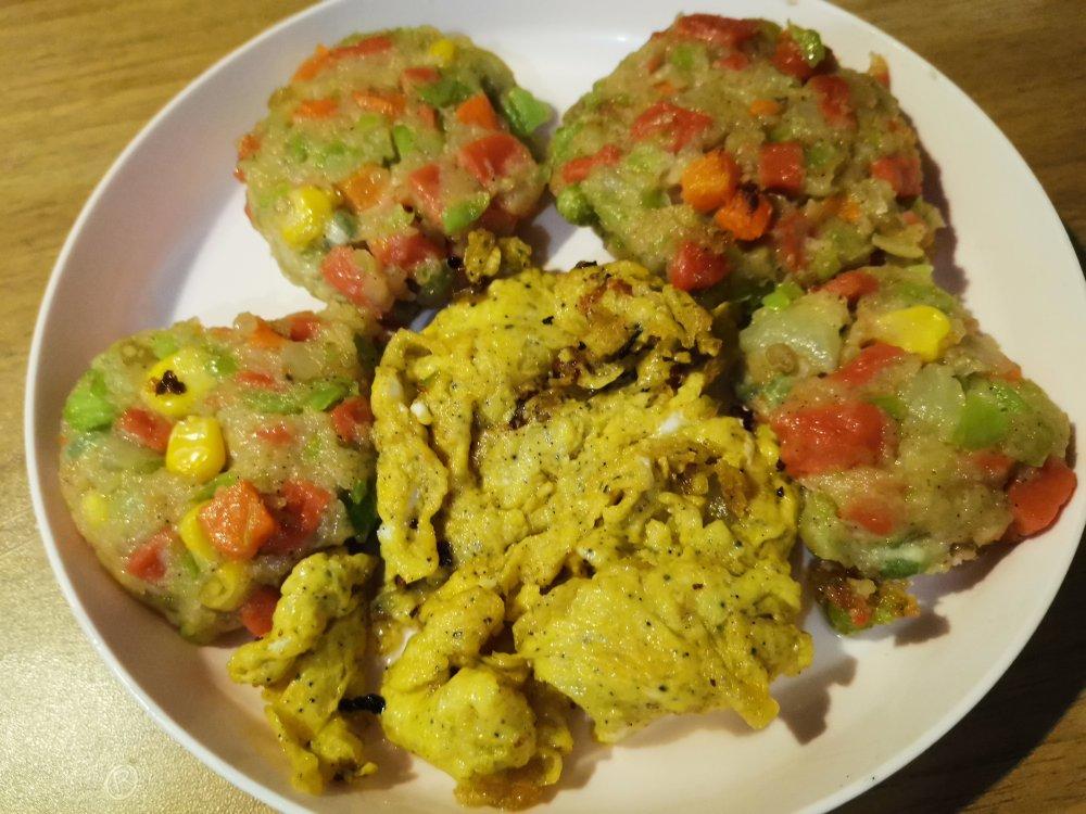 【土豆泥早餐饼】的做法