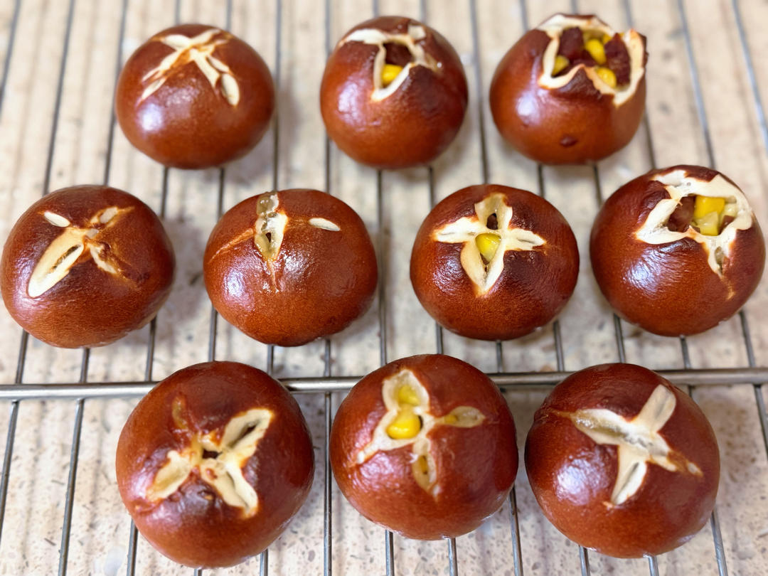 碱水小丸子（超可爱好操作的碱水面包）