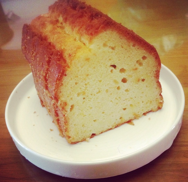 sour cream pound cake 酸奶油磅蛋糕