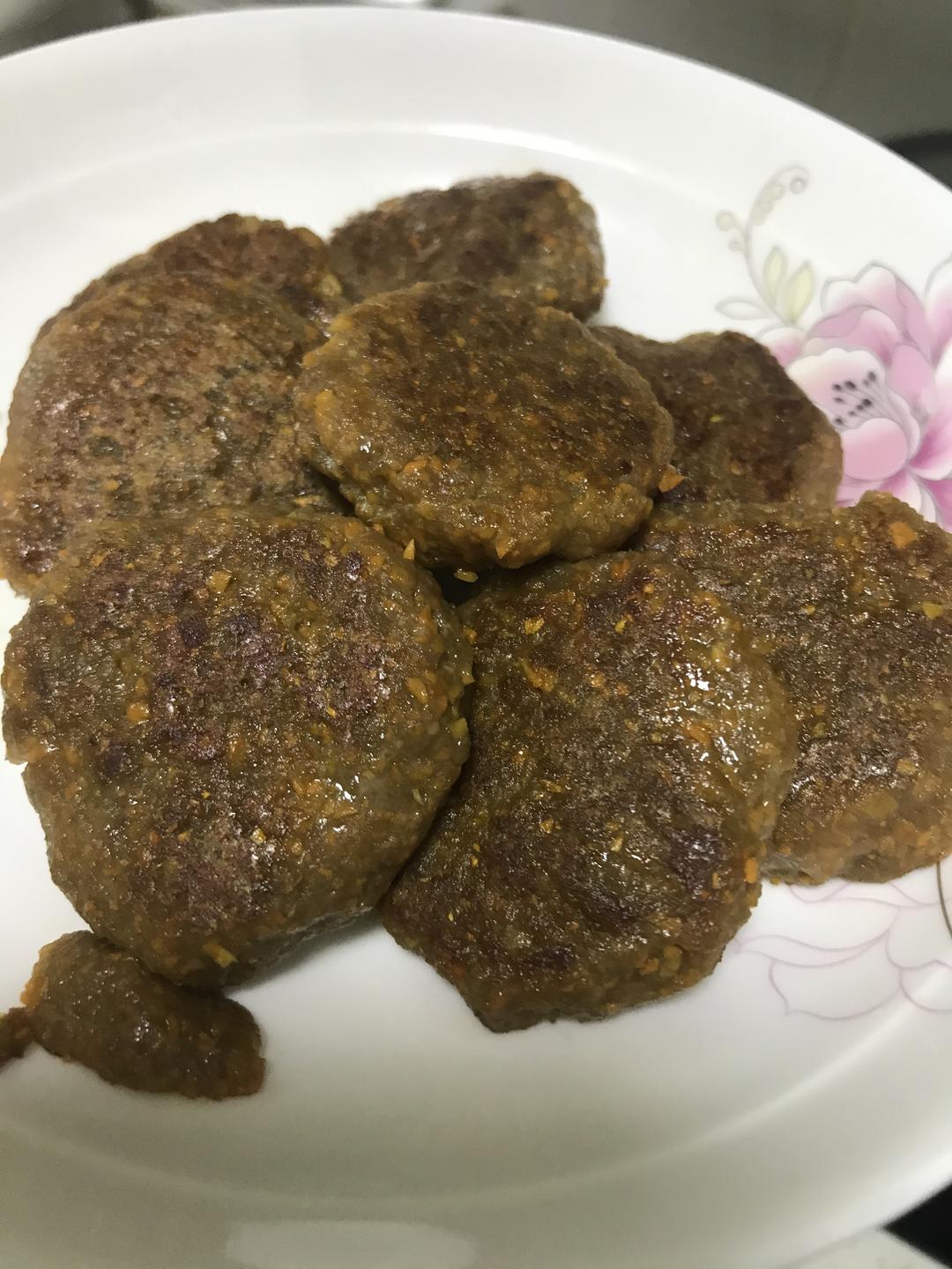 【快手】胡萝卜牛肉饼（十个月）