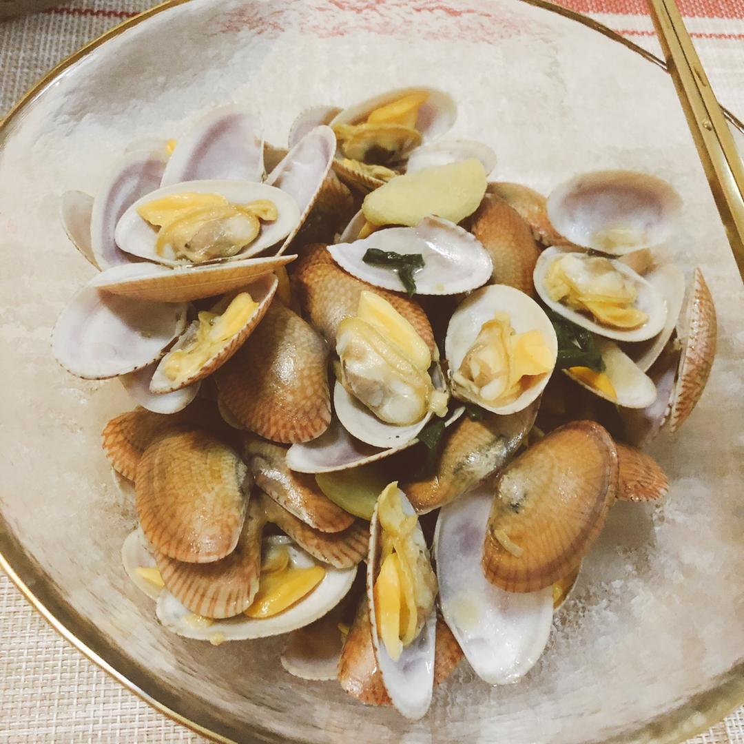 姜葱炒花甲