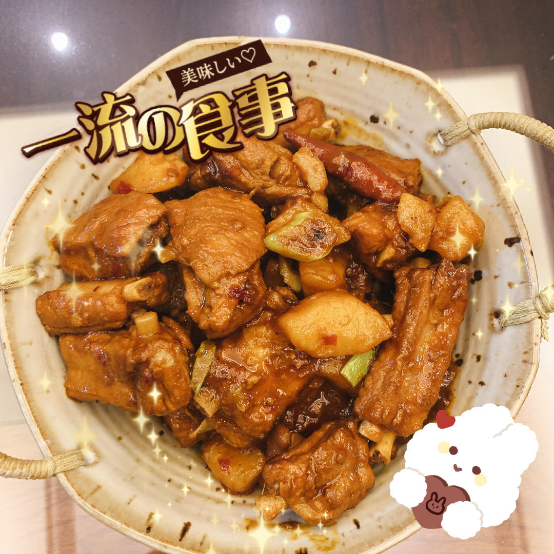 土豆炖排骨