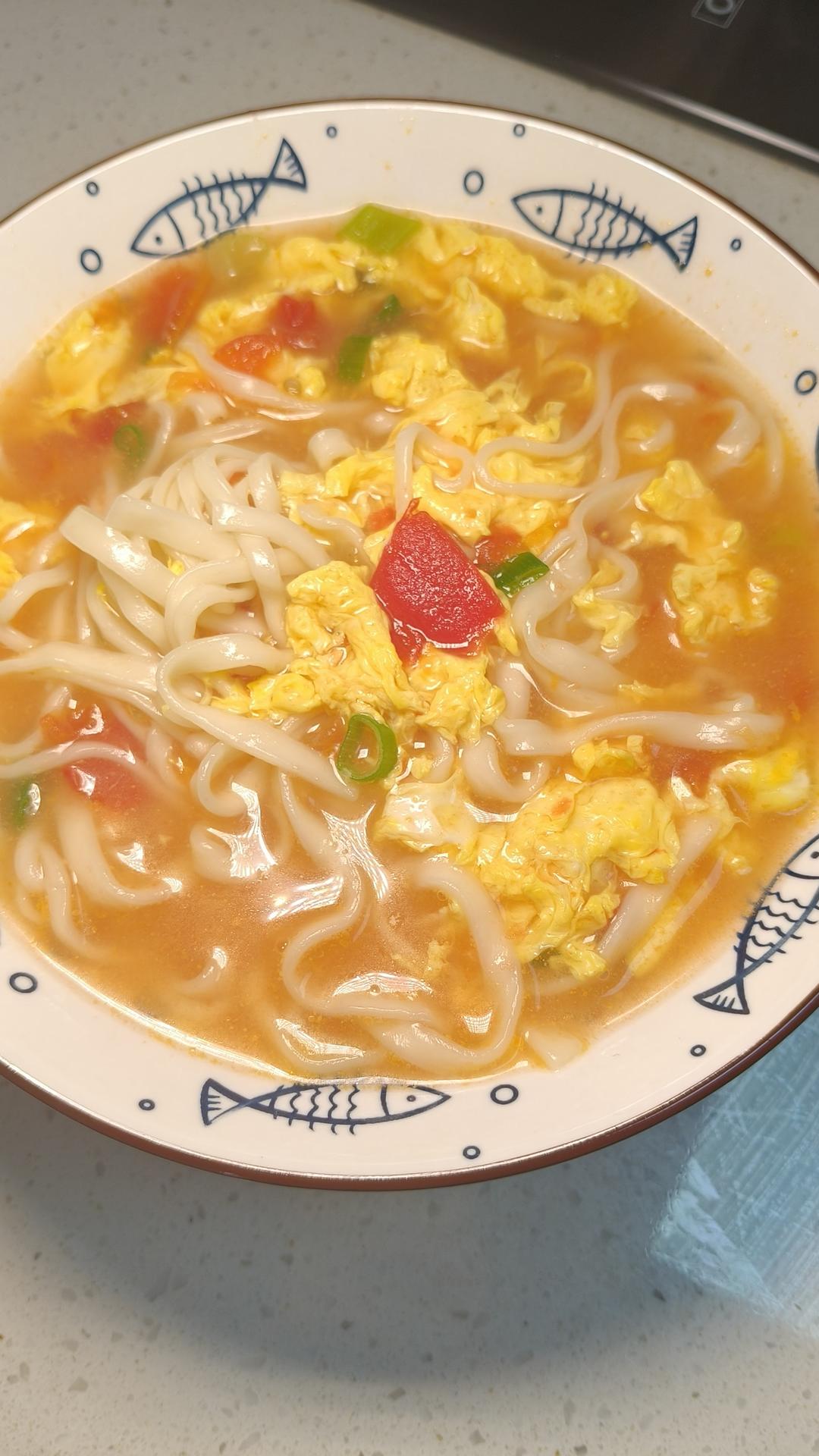 西红柿鸡蛋面