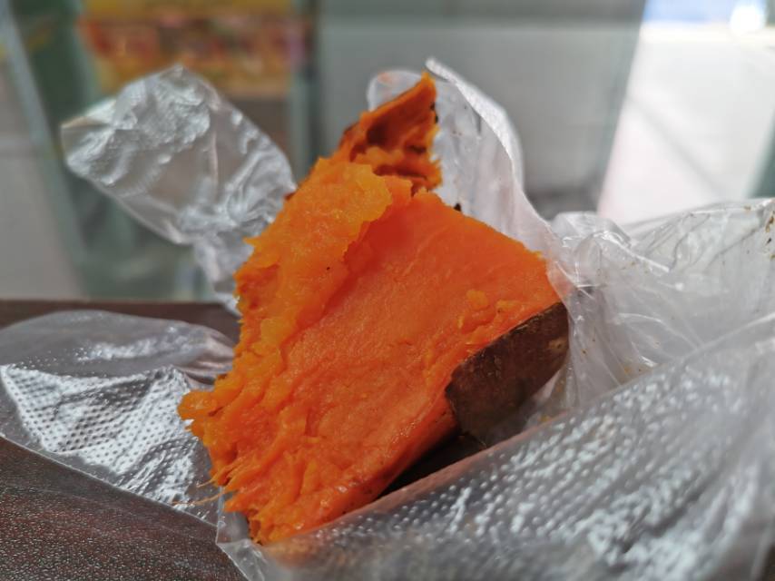 空气炸锅烤红薯(超级简单)