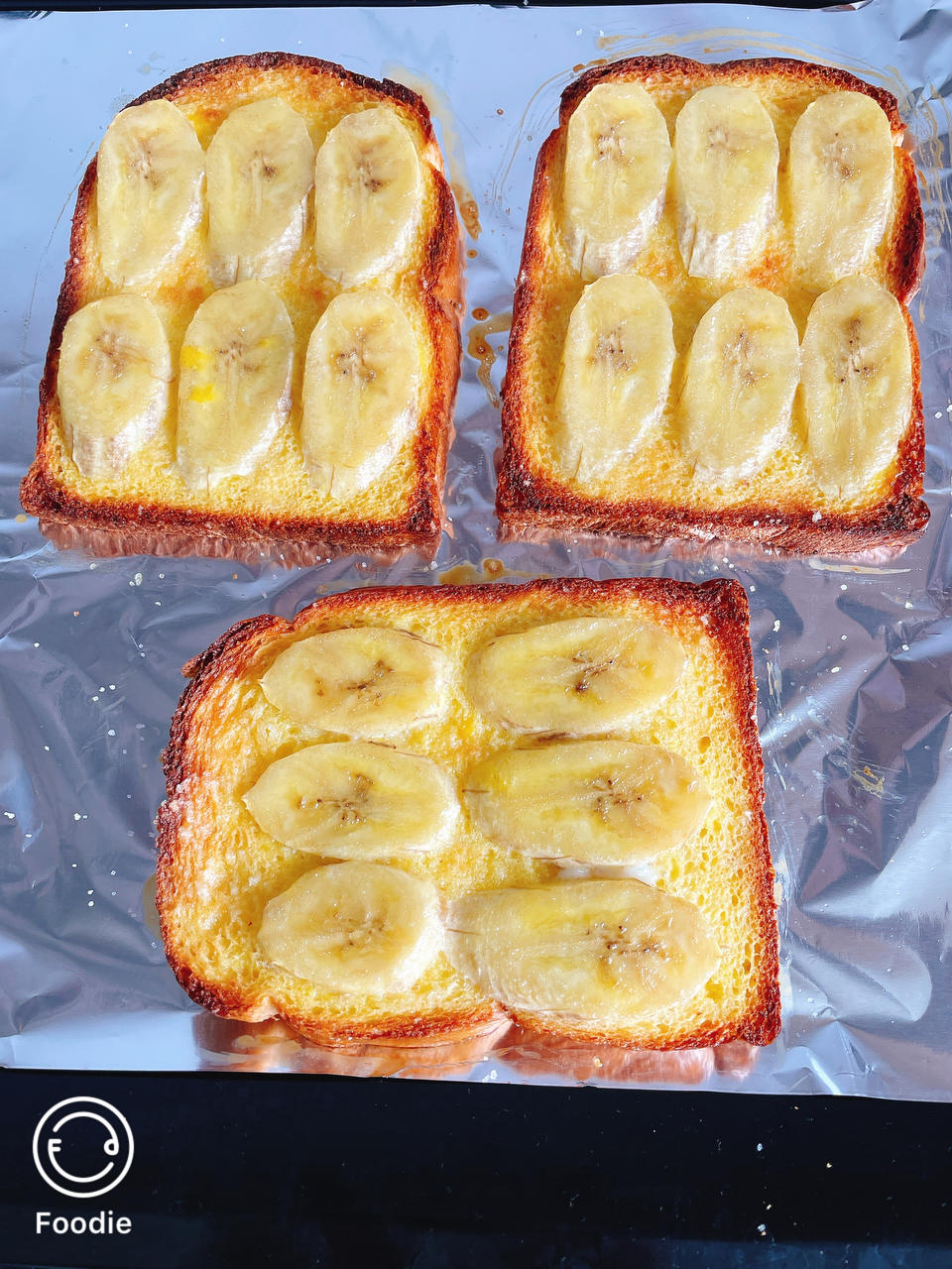 好吃到哭的香蕉烤吐司❗️酥脆香甜❗️零失败❗️