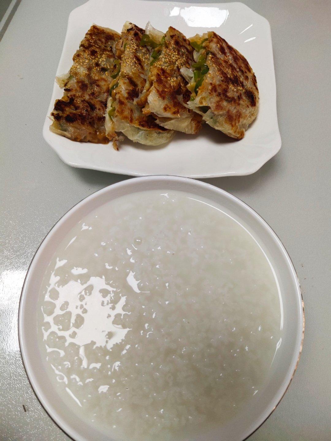 青椒肉丝馅饼（手抓饼版）