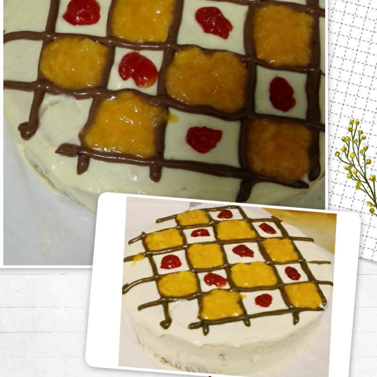 超好记八寸戚风蛋糕（后蛋法）