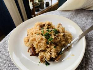 Risotto ai funghi porcini意式牛肝菌烩饭的做法 步骤4