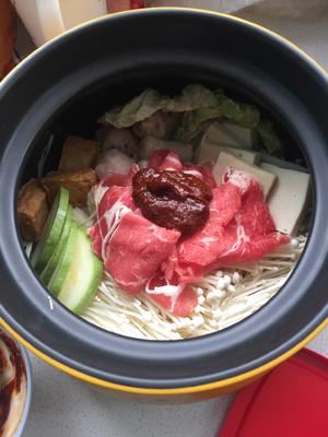 韩式辣白菜拉面锅（超级简单）的做法 步骤4