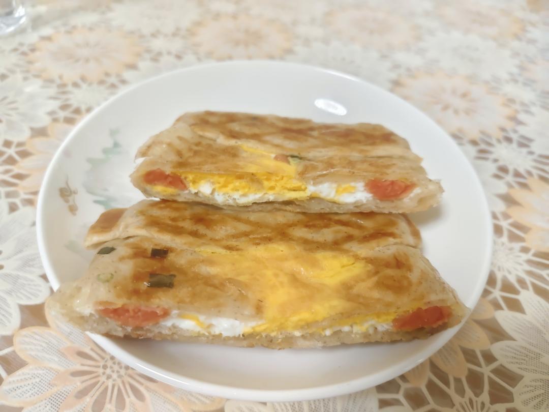 三明治机简单早餐（手抓饼版）