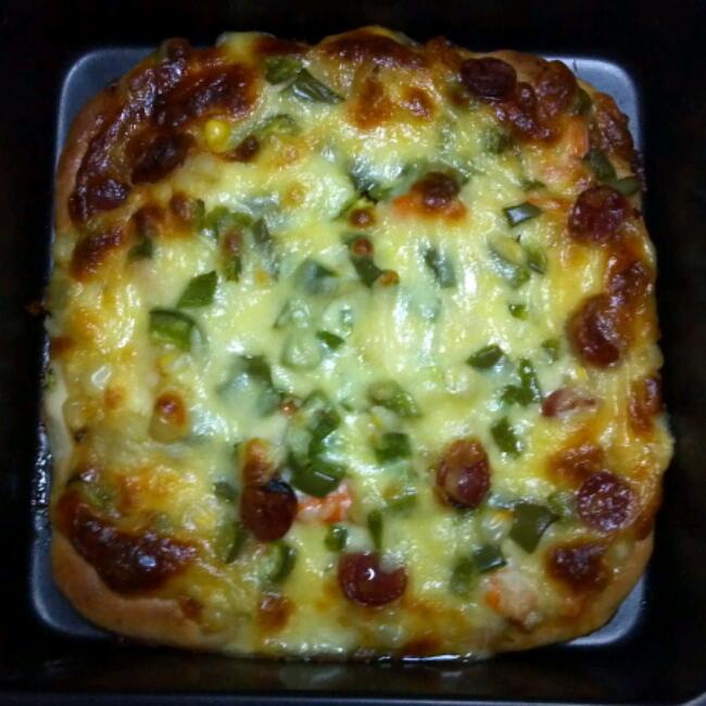 金枪鱼火腿pizza