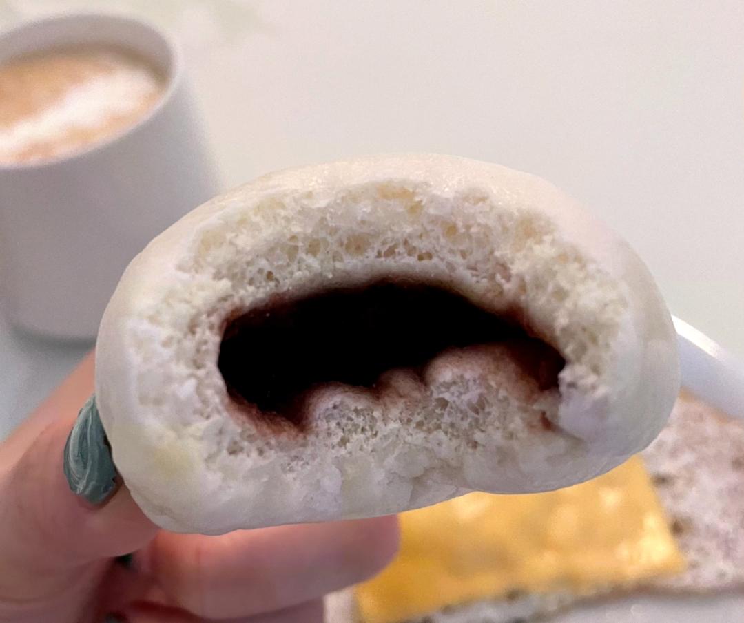 超好吃有豆豆的豆沙包，一次发酵（红豆包）