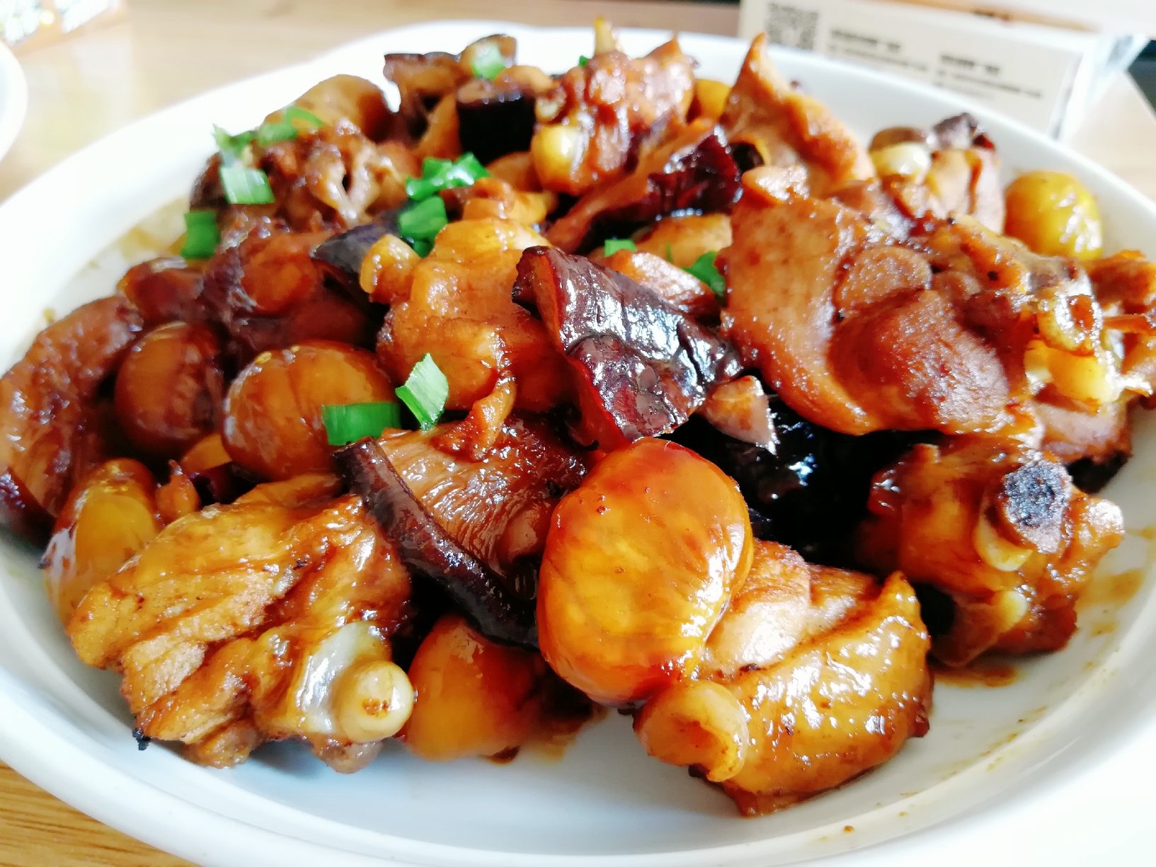 板栗烧鸡——秋天的菜的做法