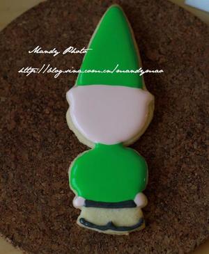 #2014圣诞节#圣诞糖霜饼干-圣诞小丑的做法 步骤7