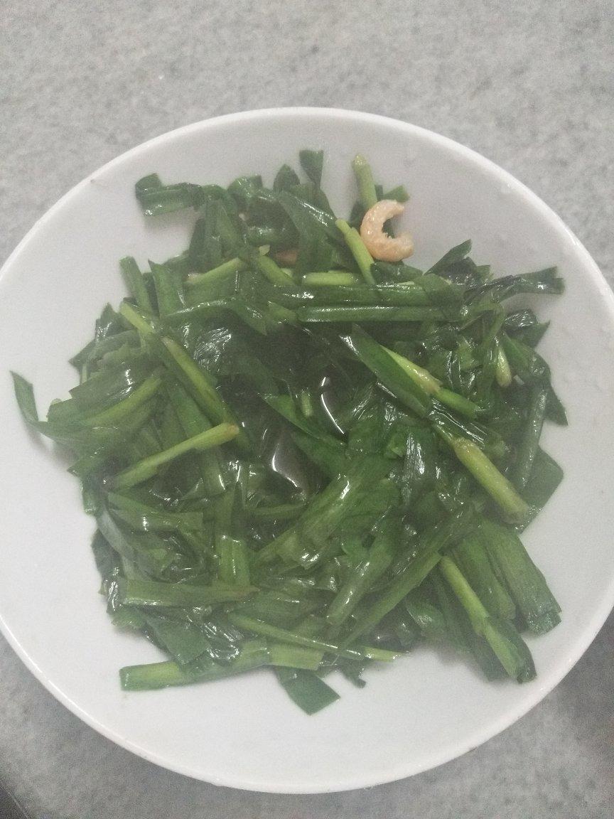 清炒韭菜