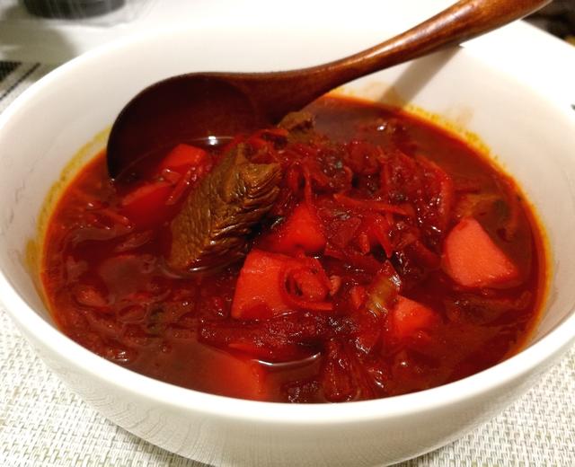 🇷🇺俄罗斯红菜汤／Borsch