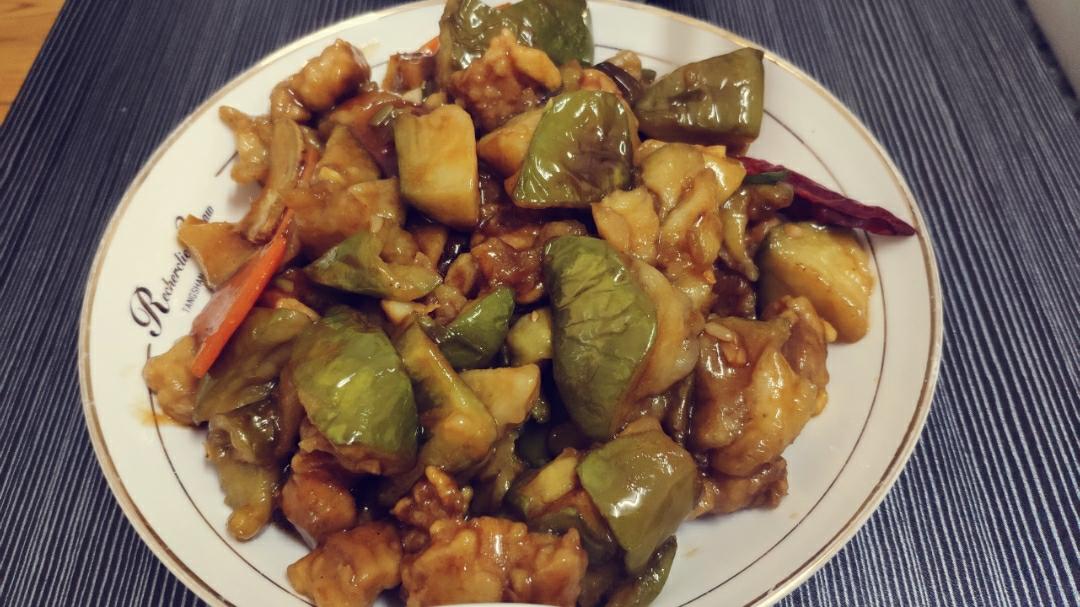 溜肉段烧茄子（东北硬菜呀哈哈）