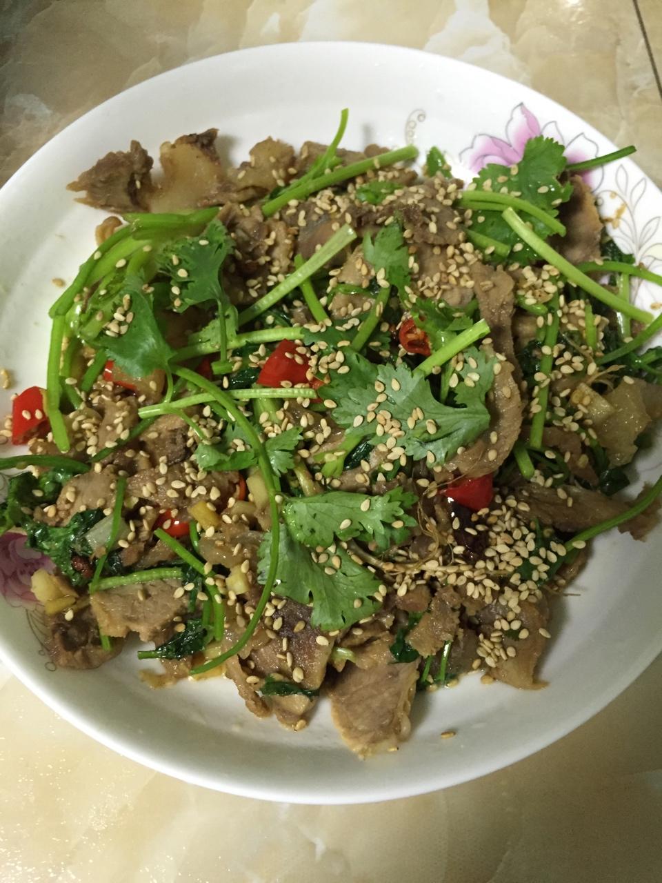 凉拌牛肉