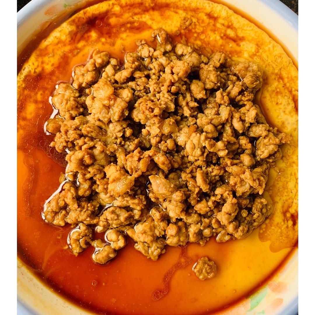 全家都爱吃的肉沫豆腐蛋羹