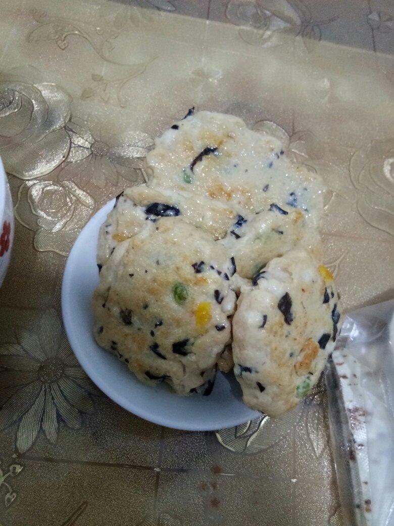 香煎鸡肉小饼