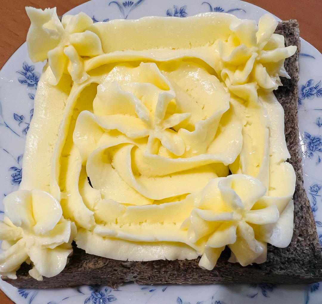 黄油奶油霜和老式牛油包