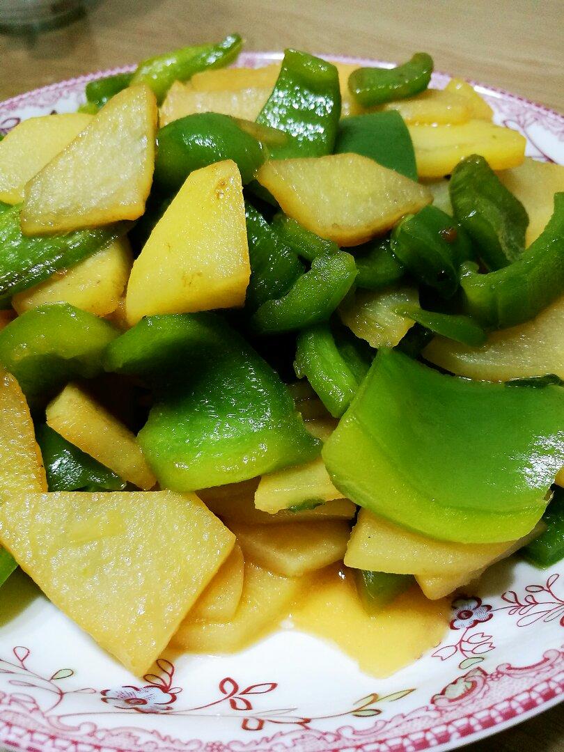 懒人版青椒土豆片