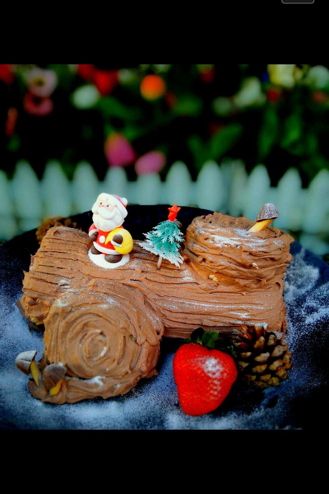 手机用户4015_awrh做的超简单圣诞树根蛋糕卷-超人气菜谱