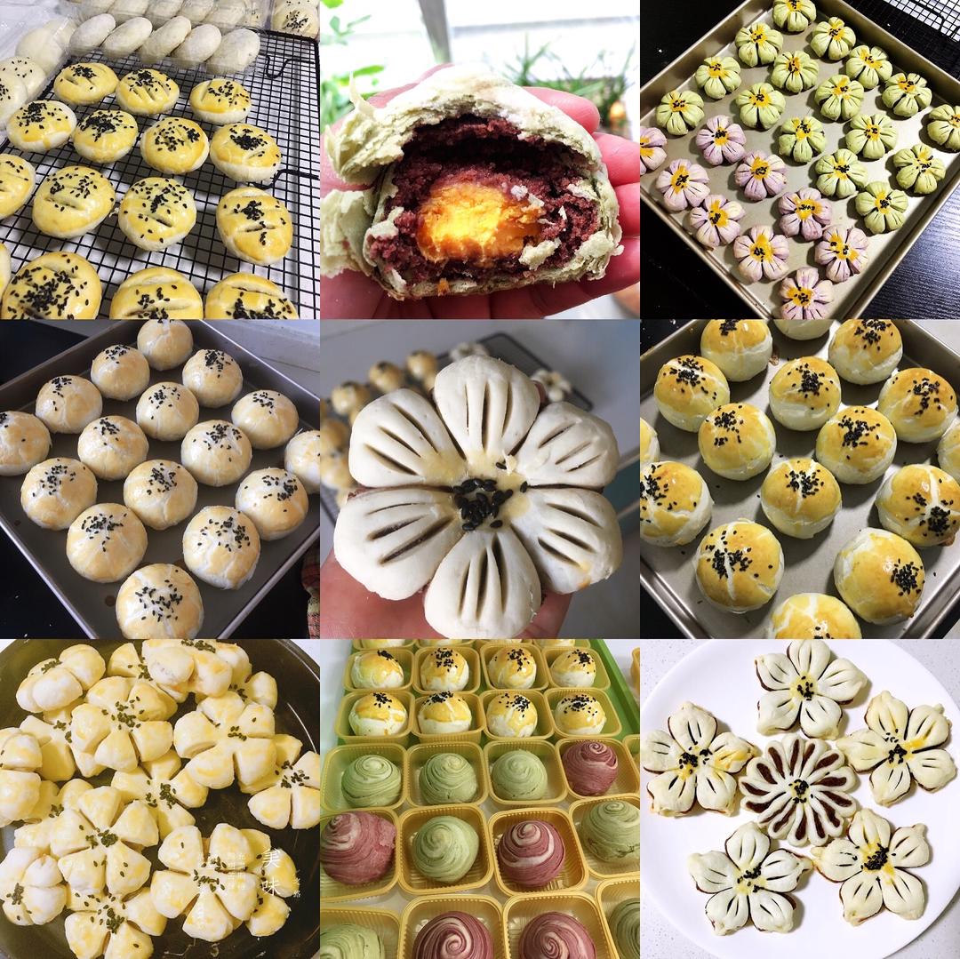蛋黄酥和各种小酥皮的做法