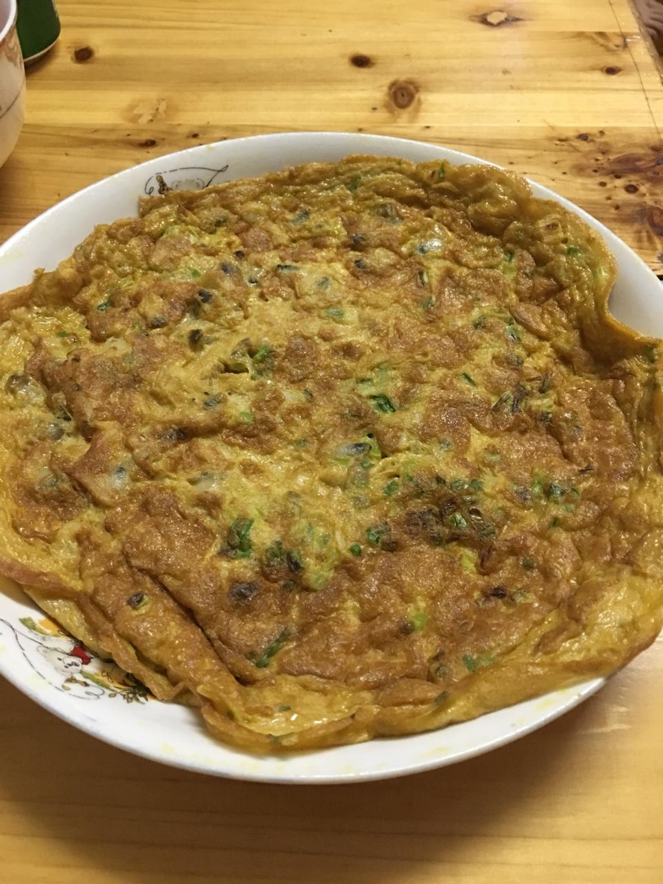 海蛎子煎蛋